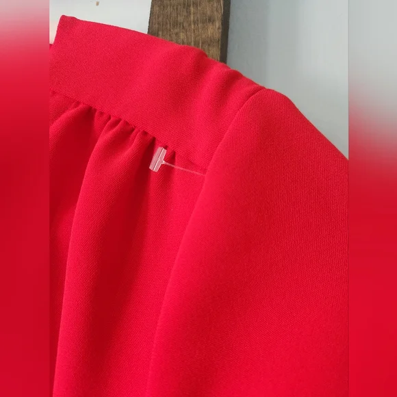 Kate Spade Vibrant Red Dress Size 8 NWOT - Picture 6 of 6